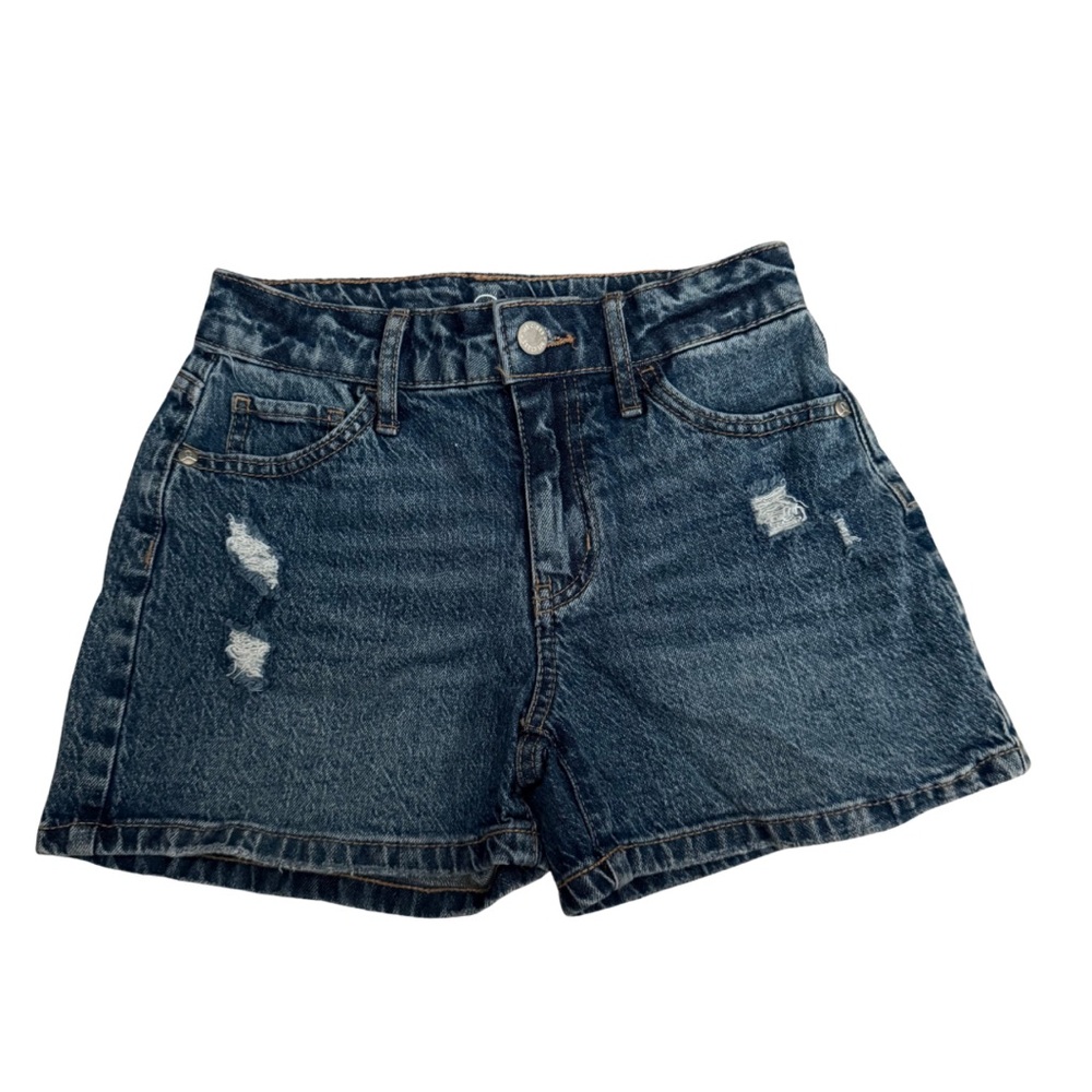 Art Class Denim Blue Girls Shorts Size Medium
